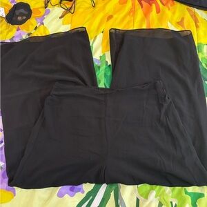 Chicos Elegant Black Women's Pants Crop size M